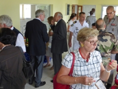 Une vue de l'assistance lors du buffet.